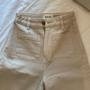 Rolla’s High Waist Wide Leg Sailor jean
